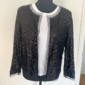 J CREW sequin jacket